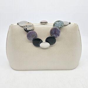 Judith Leiber Top Handle Gemstone Bag